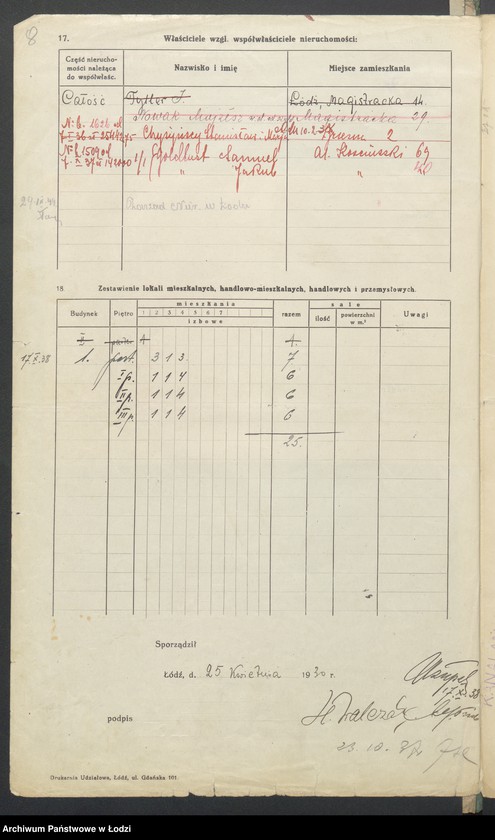image.from.unit.number "Księga inwentarzowa nieruchomości m. Łodzi ul. Gdańska"