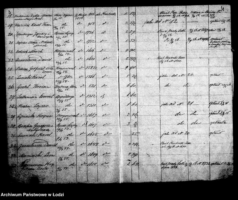 Obraz 6 z jednostki "Kontrolla nadsyłanych awizacji kar sądowych Magistratu miasta Łodzi"