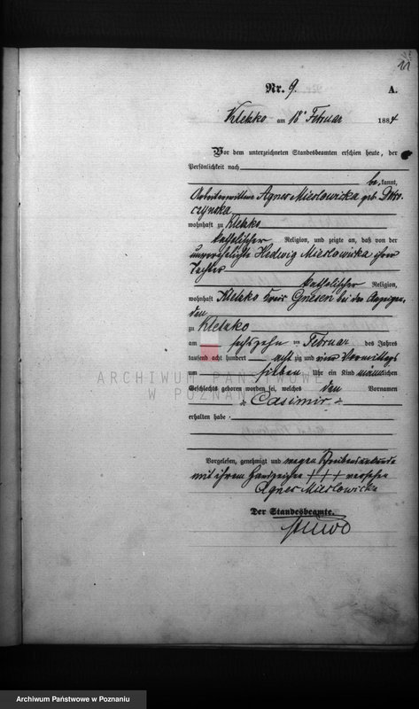 Obraz 13 z jednostki "Księga urodzeń"