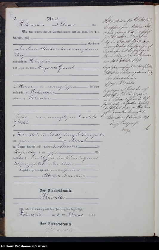 image.from.unit.number "Sterbe-Neben-Register Nr 1 - 86"