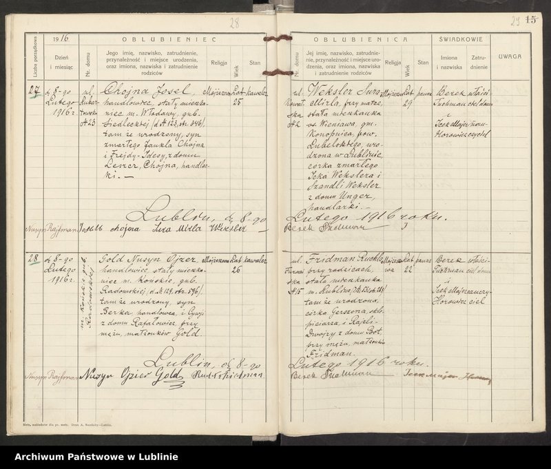 image.from.unit.number "Księga małżeństw"