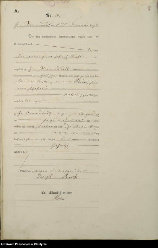 image.from.unit.number "Geburts-Haupt-Register Nr 1 - 132"