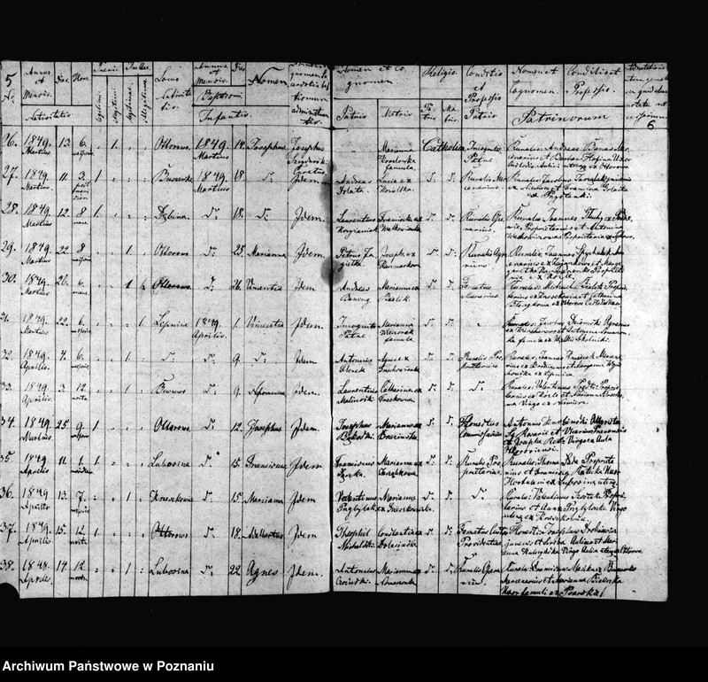 image.from.unit.number "Duplicat baptisatorum, copulatorum, mortuorum"