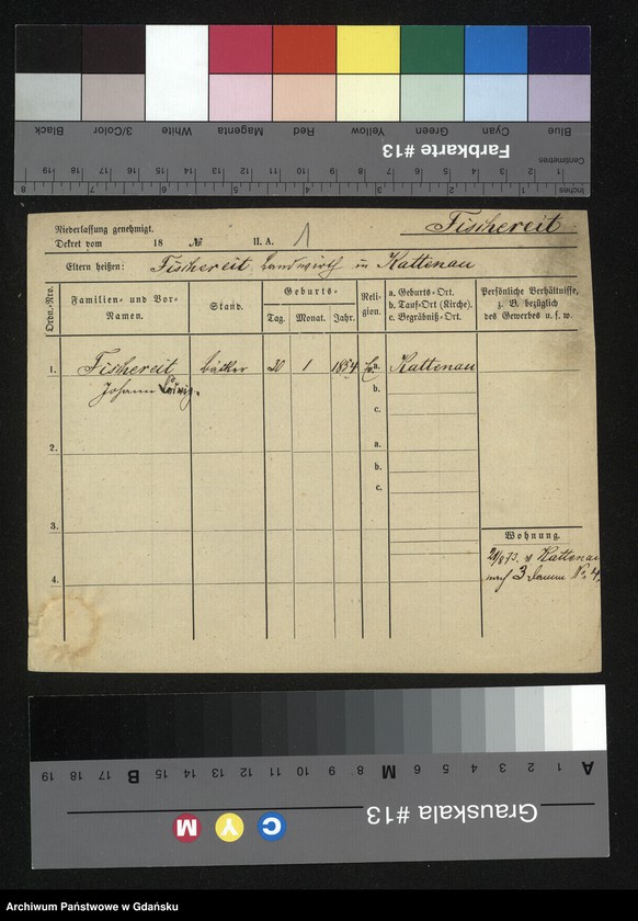 image.from.unit.number "Karty meldunkowe: Fischereit - Flanz"