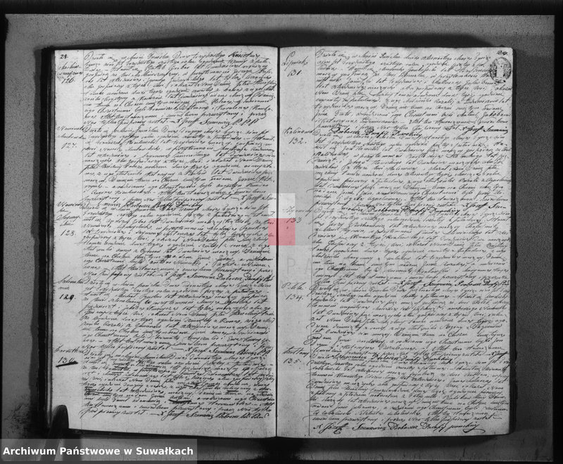 image.from.unit.number "Duplikat urodzonych, zaślubionych i umarłych parafii puńskiey roku 1836"