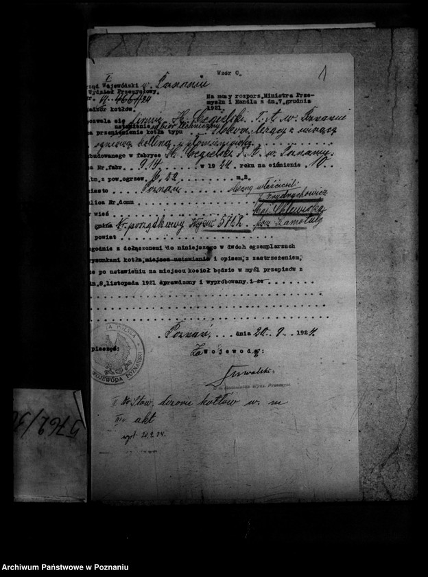 Obraz 5 z jednostki "Frydrychowicz, majętność Chlewiska powiat szamotulski nr 5762"