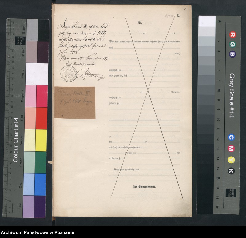 Obraz 3 z jednostki "Księga miejscowa zgonów tom III [Rejestr główny zgonów]"
