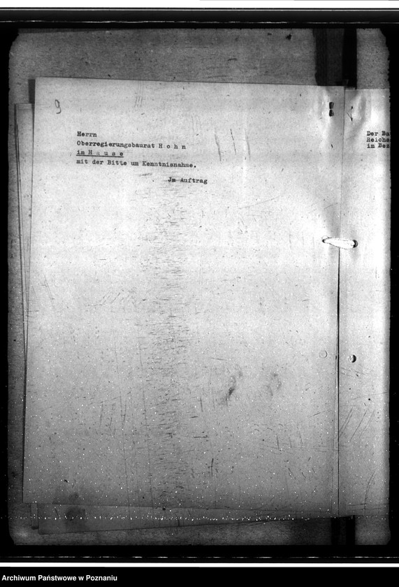 Obraz 14 z jednostki "Fertigstellung unvollendeter polnischer Rohbauten. Grundstücksverkher. Kriegswohnungsbau"