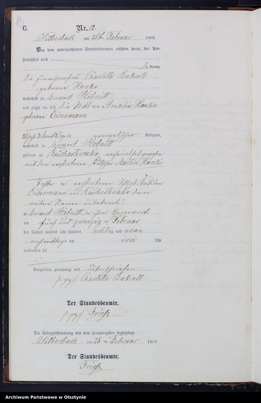 image.from.unit.number "Sterbe-Neben-Register Nr 1 - 61"