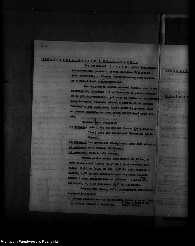 Obraz 6 z jednostki "Plan urządzenia gospodarstwa leśnego dla lasu majętności Sobota powiat poznański 1936-1946"