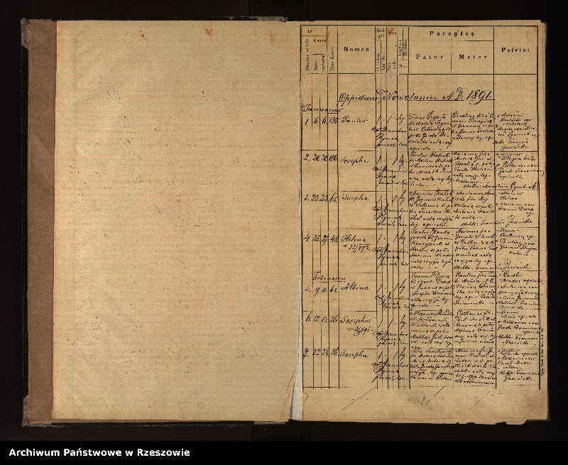 image.from.unit.number "Księga urodzeń, małżeństw i zgonów dla miejscowości Nowotaniec, Nadolany, Nagórzany, Pielnia, Wola Sękowa, Wola Jaworowa, Puławy"