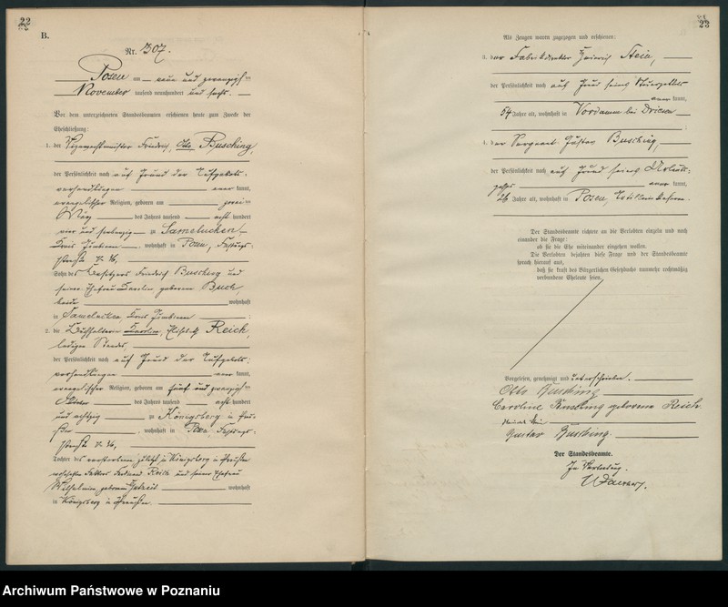 Obraz 14 z jednostki "Księga miejscowa małżeństw"