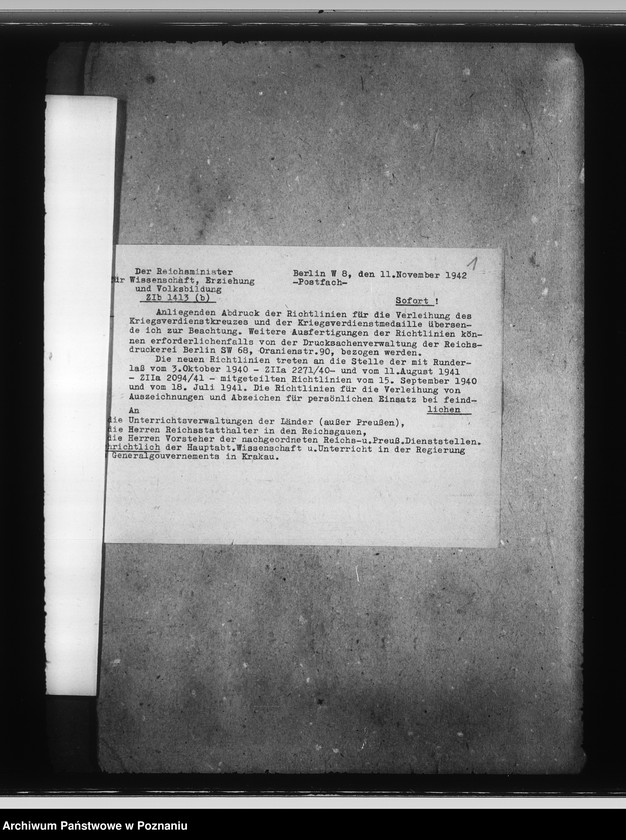 Obraz 5 z jednostki "Kriegsverdienstkreuz (przepisy)"