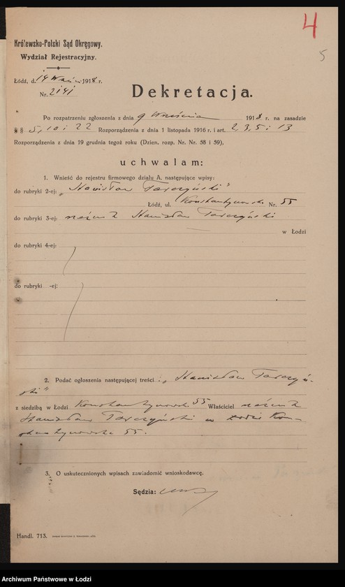 Obraz 7 z jednostki "Stanisław Tarczyński- sprzedaż mięsa"