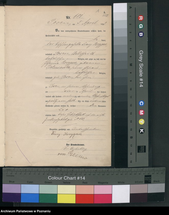 Obraz 4 z jednostki "Księga urodzeń t. II"