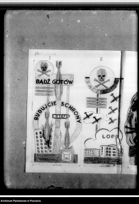 Obraz 17 z jednostki "Korespondencja: okólniki Poznańskiego Okręgu Wojewódzkiego. Sprawozdania z objazdu autokina. Szkice rysunkowe na plansze propagandowe"