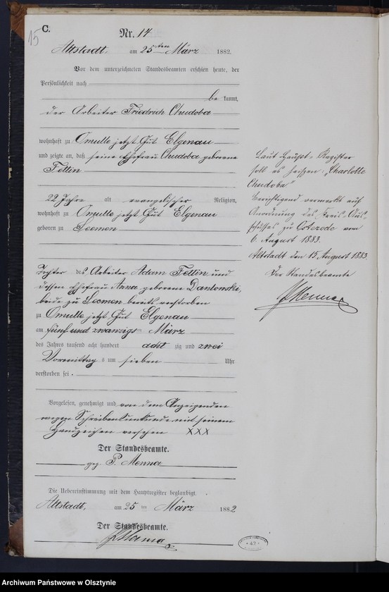 image.from.unit.number "Sterbe-Neben-Register Nr 1 - 80"