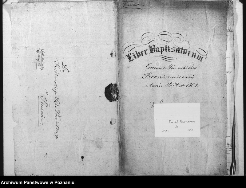 image.from.team "Akta stanu cywilnego Parafii Rzymskokatolickiej Broniszewice (pow. pleszewski)"
