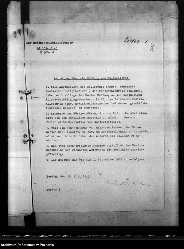 Obraz 13 z jednostki "Einsatz der Röntgenapparte"