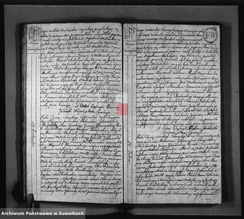 image.from.unit.number "Akta Urzędnika Stanu Cywilnego Zaślubionych w Gminie Jeleniewskiey od Dnia 1-go Stycznia Roku 1814."