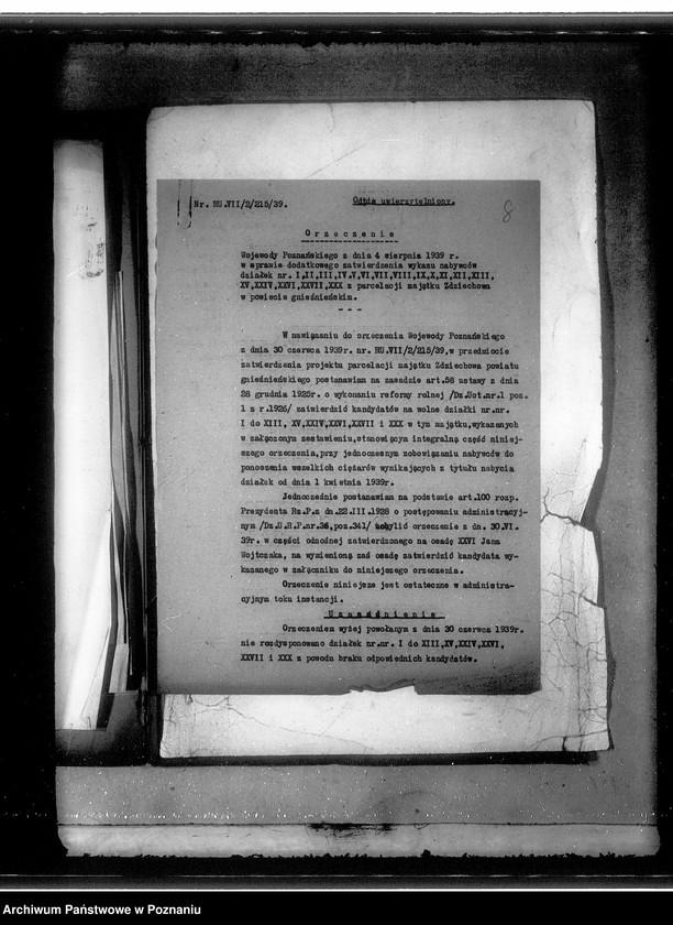 Obraz 14 z jednostki "Operat szacunkowy majątku Zdziechowo powiat gnieźnieński"