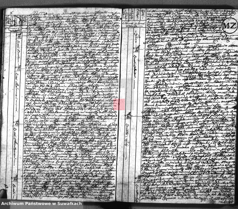 image.from.unit.number "Akta urodzonych gminy sereyskiey od 1-go maja 1809"