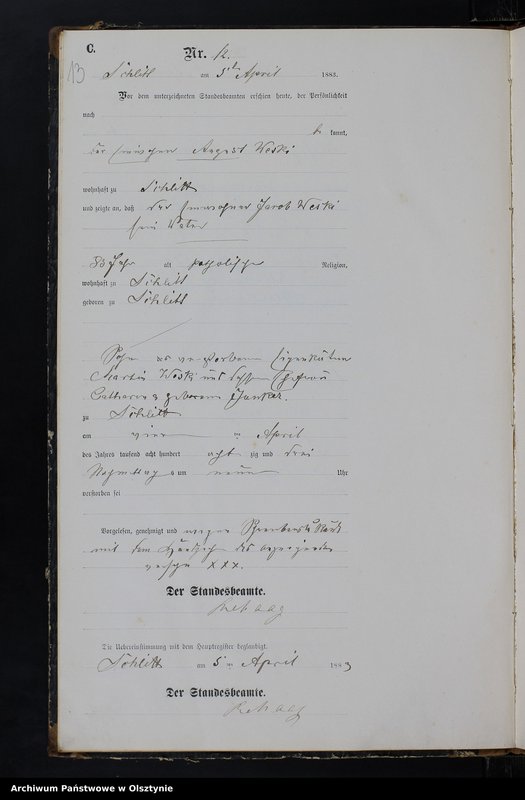 image.from.unit.number "Sterbe-Neben-Register Nr 1 - 44"