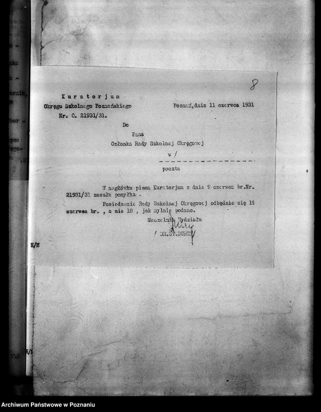 Obraz 12 z jednostki "Rada Szkolna Okręgowa"