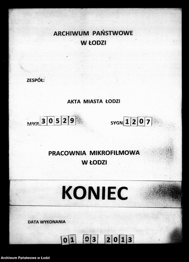 Obraz 14 z jednostki "Akta tyczące się ustanowienia opieki na nesowerszennoletnim Olgoju Keller ostawszejusia doczerem pośle smerti Karła Keller"