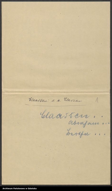 image.from.unit.number "Karty meldunkowe: Claassen - Classen"