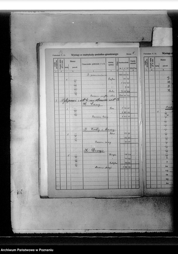 Obraz 17 z jednostki "Operat wyłączeń z art.. 4 i 5 majątków Kotomierz i Trzebień powiatu bydgoskiego"