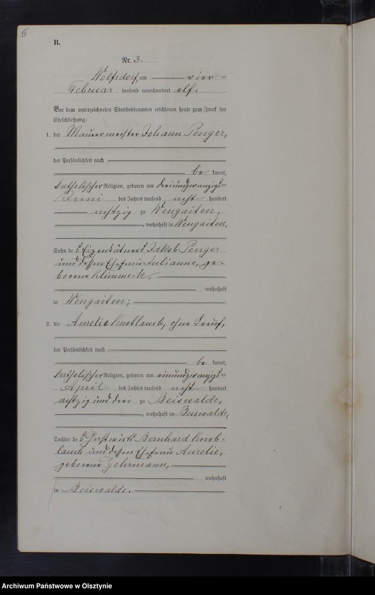 image.from.unit.number "Heirats-Neben-Register Nr 1-19"