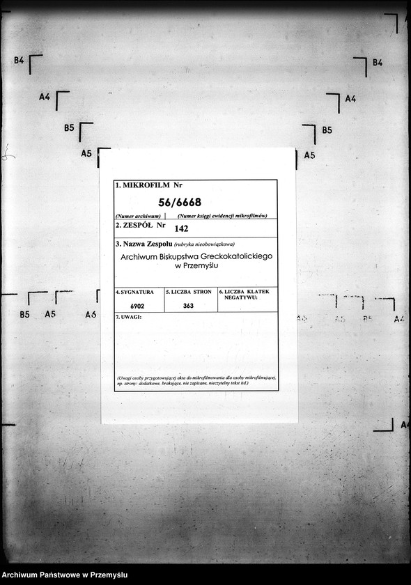 Obraz 2 z jednostki "[Kopie ksiąg metrykalnych parafii Hańczowa z filią Ropki (dekanat Gorlice)]"