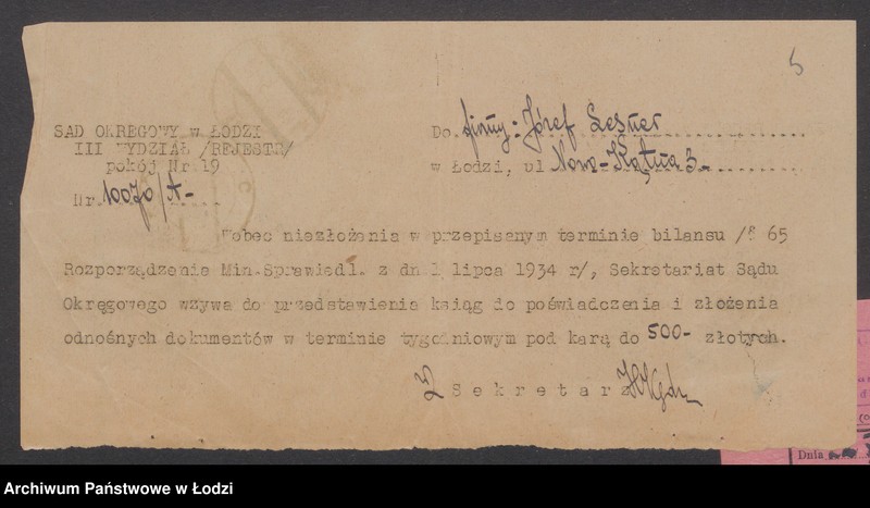 Obraz 7 z jednostki "Józef Lesner – sprzedaż pieczywa"