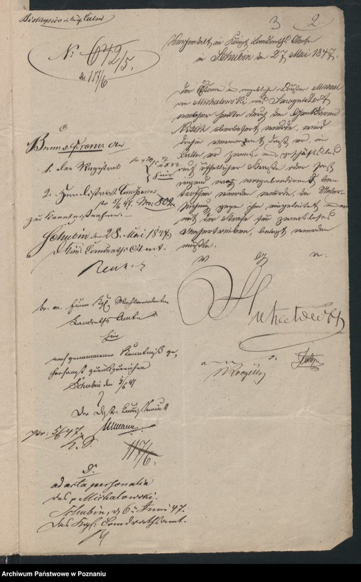 Obraz 6 z jednostki "A. betr. Michael von Michałowski aus Słupy, Kreis Schubin"