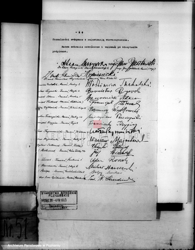 Obraz 11 z jednostki "/Centralny Związek Lokatorów i Sublokatorów Zachodniej Polski w Poznaniu/"