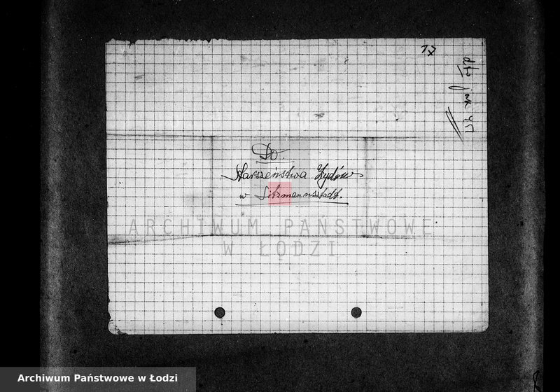 Obraz 20 z jednostki "[Zażalenia i donosy ludności getta, raporty kontrolerów]"