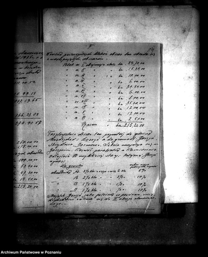 Obraz 19 z jednostki "Operat szacunkowy majątku Gorzyń powiatu międzychodzkiego"