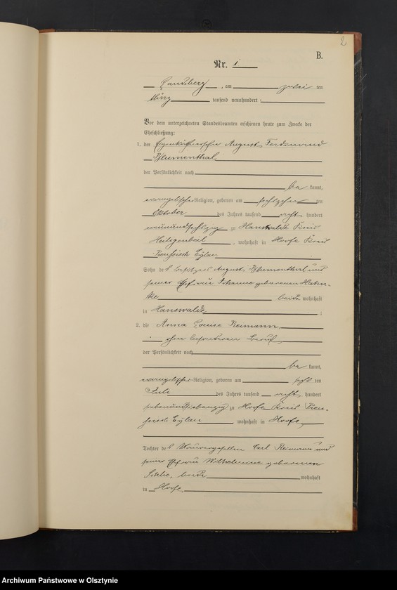 image.from.unit.number "Heiraths-Neben-Register Nr 1 - 10"