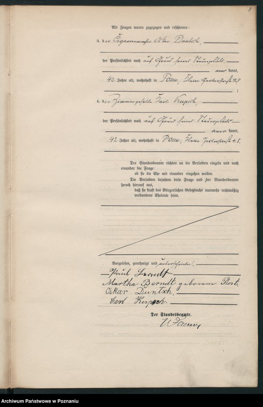 Obraz 6 z jednostki "Księga miejscowa małżeństw"