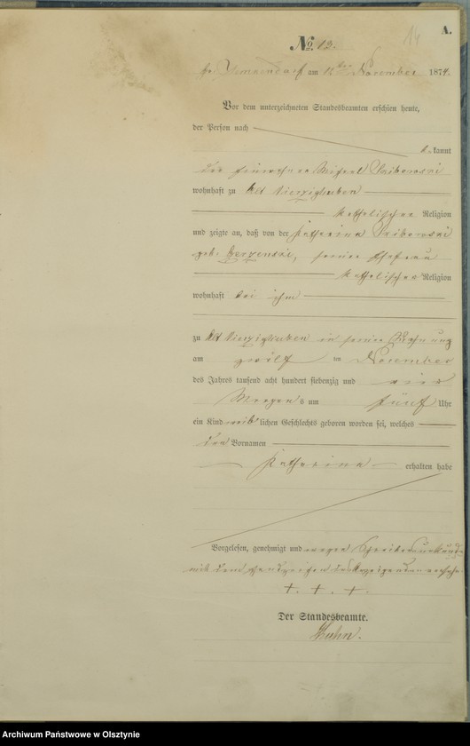 image.from.unit.number "Haupt-Geburts-Register Nr 1 - 30"