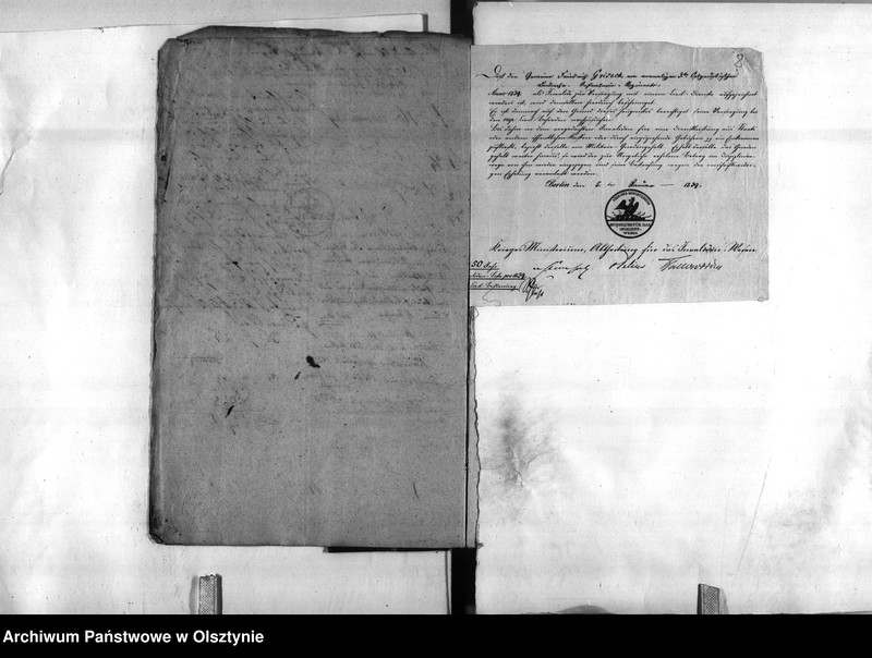 image.from.unit.number "Anstellung des Inwaliden Griseck [Friedrich]"