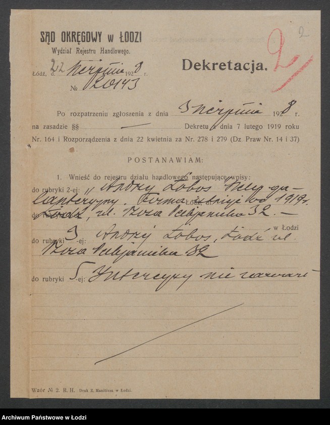 Obraz 4 z jednostki "Andrzej Łobos- sklep galanteryjny"