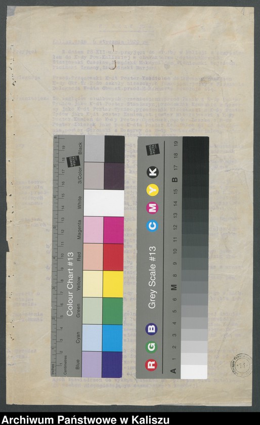 Obraz z jednostki "[Rozkazy wewnętrzne Komendy Powiatowej Policji Państwowej w Kaliszu]"