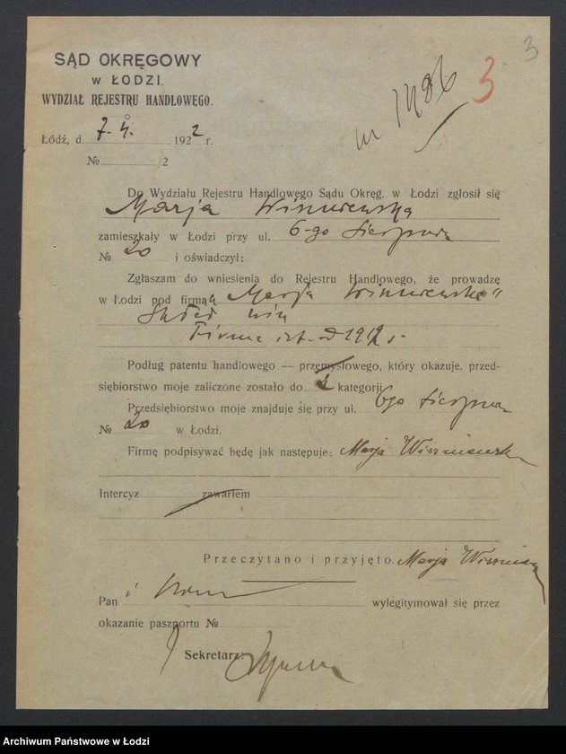 Obraz 5 z jednostki "Maria Wiszniewska - skład win i sklep kolonialny"