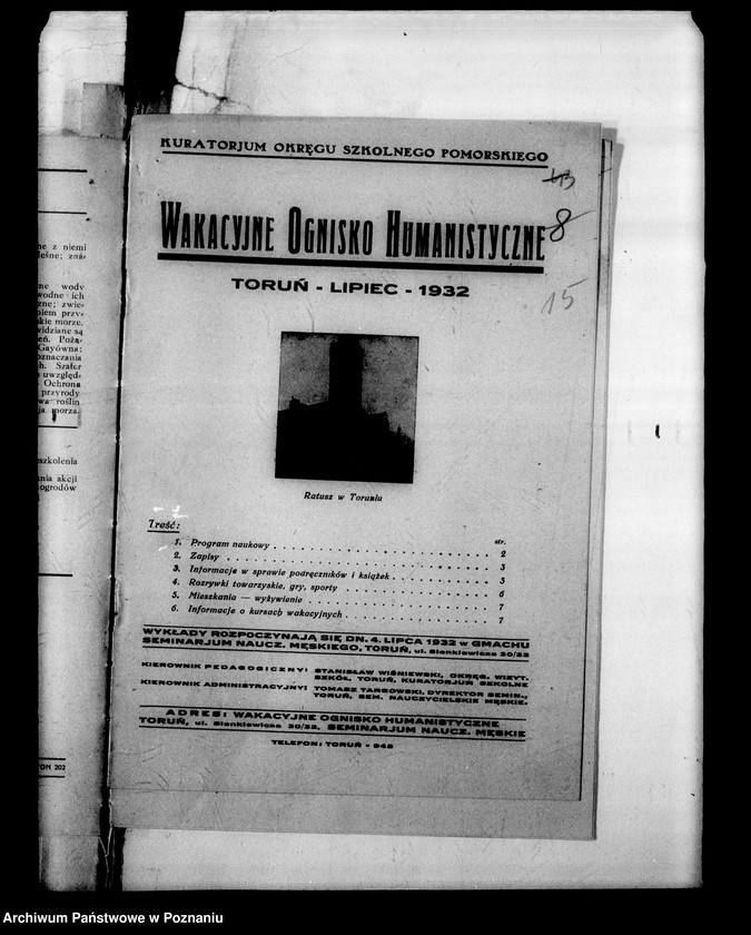 Obraz 18 z jednostki "Kursy nauczycieli wakacyjne- Programy, dzienniki zajęć, sprawozdania"