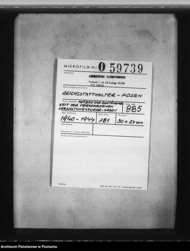 Obraz 2 z jednostki "Aufbau und Zuständigkeit der verschiedenen Verwaltungszweige. Arbeit"