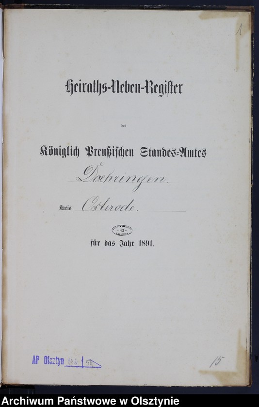 image.from.unit.number "Heiraths-Neben-Register Nr 1 - 18"