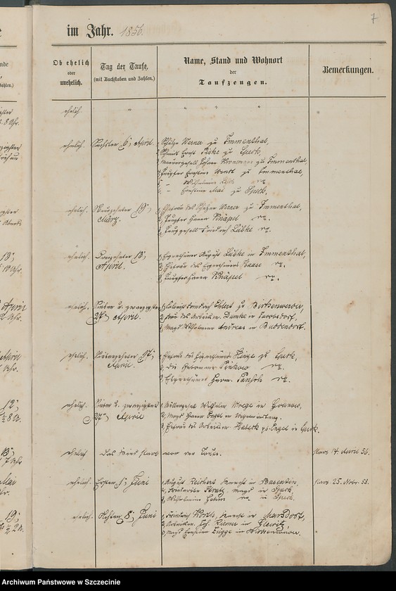 image.from.unit.number "Kirchenbuch. Speck (Mosty, now.)."