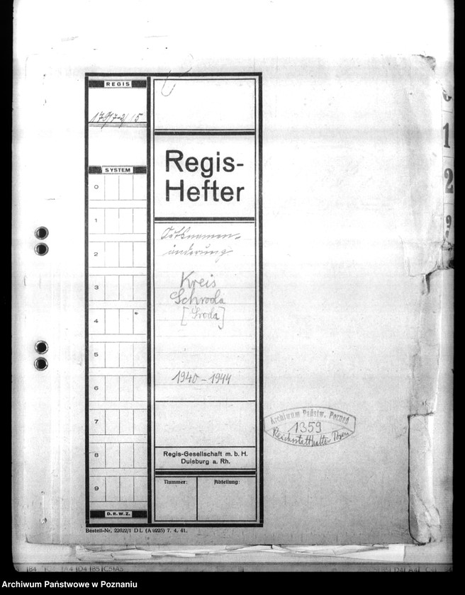 Obraz 4 z jednostki "Ortsnamenänderung - Kreis Schroda (Środa)"